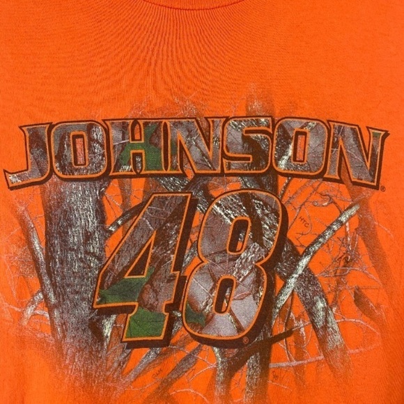 Nascar Jimmie Johnson #48 Graphic Camouflage T-shirt - Picture 2 of 5